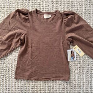 Nation LTD Nasim Puff Sleeve Top XS